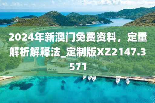 2024年新澳门免费资料，定量解析解释法_定制版XZ2147.3571