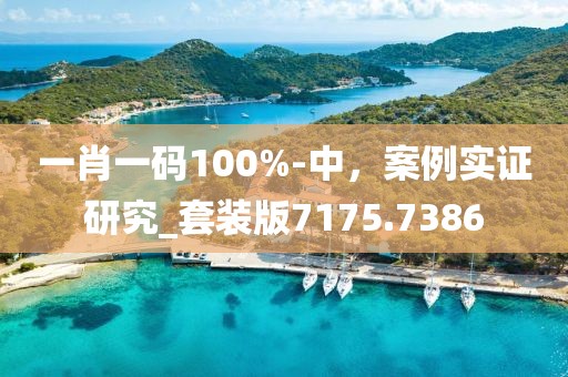 一肖一码100%-中，案例实证研究_套装版7175.7386