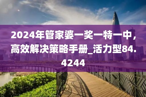 2024年管家婆一奖一特一中，高效解决策略手册_活力型84.4244