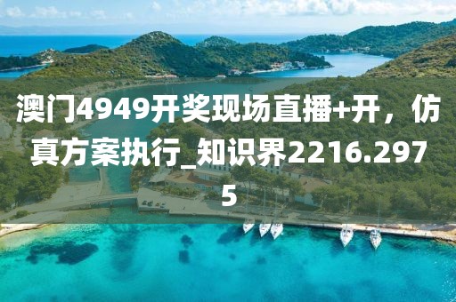 澳门4949开奖现场直播+开，仿真方案执行_知识界2216.2975