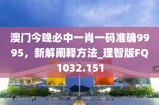 澳门今晚必中一肖一码准确9995，新解阐释方法_理智版FQ1032.151
