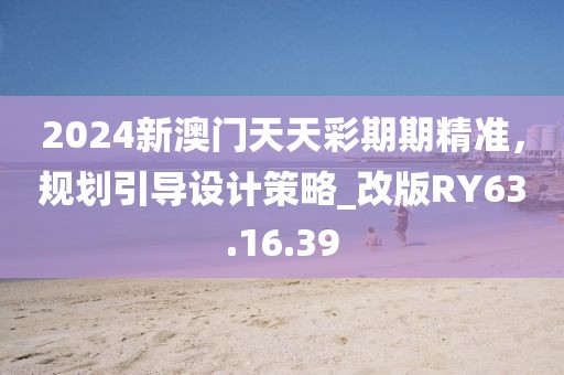 2024新澳门天天彩期期精准，规划引导设计策略_改版RY63.16.39
