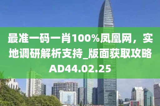 最准一码一肖100%凤凰网，实地调研解析支持_版面获取攻略AD44.02.25