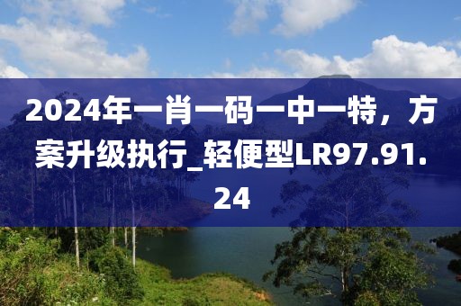 2024年一肖一码一中一特，方案升级执行_轻便型LR97.91.24