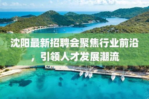 沈阳最新招聘会聚焦行业前沿，引领人才发展潮流