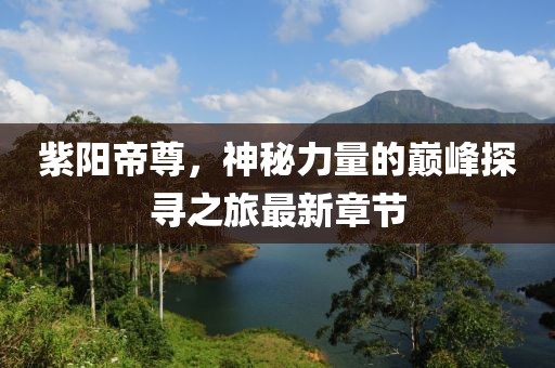 紫阳帝尊，神秘力量的巅峰探寻之旅最新章节