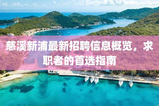 慈溪新浦最新招聘信息概览，求职者的首选指南