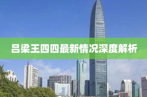 吕梁王四四最新情况深度解析
