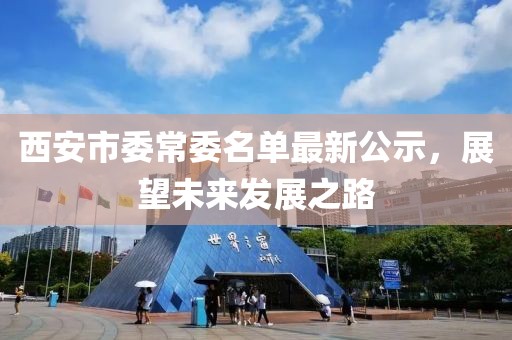 西安市委常委名单最新公示，展望未来发展之路