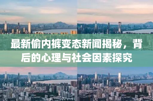 最新偷内裤变态新闻揭秘，背后的心理与社会因素探究