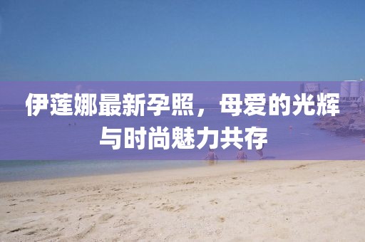 伊莲娜最新孕照，母爱的光辉与时尚魅力共存