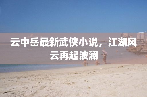 云中岳最新武侠小说，江湖风云再起波澜