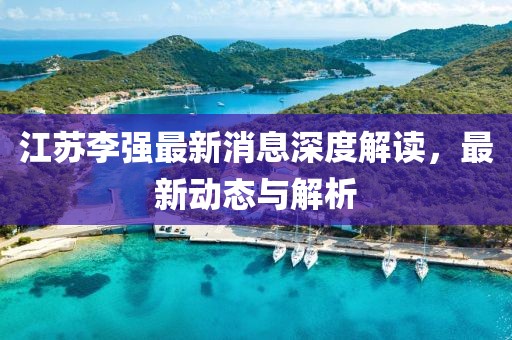 江苏李强最新消息深度解读，最新动态与解析