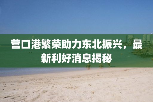 营口港繁荣助力东北振兴，最新利好消息揭秘