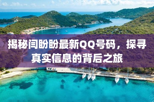 揭秘闫盼盼最新QQ号码，探寻真实信息的背后之旅
