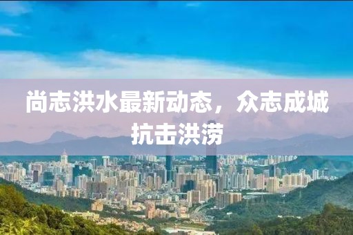 尚志洪水最新动态，众志成城抗击洪涝