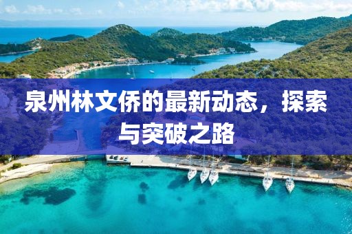 泉州林文侨的最新动态，探索与突破之路