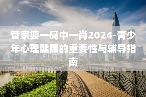 管家婆一码中一肖2024-青少年心理健康的重要性与辅导指南