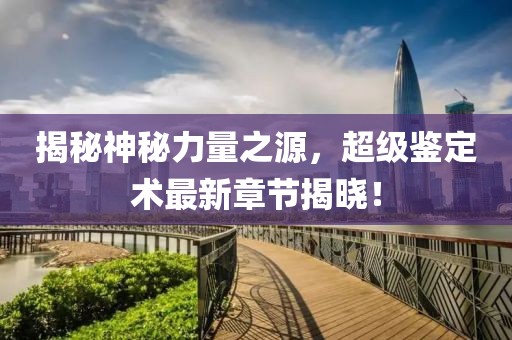 揭秘神秘力量之源，超级鉴定术最新章节揭晓！