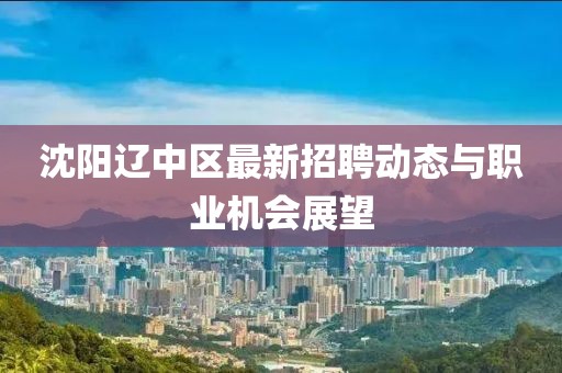 沈阳辽中区最新招聘动态与职业机会展望