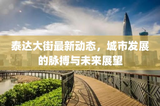 泰达大街最新动态，城市发展的脉搏与未来展望