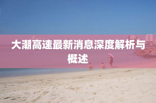 大潮高速最新消息深度解析与概述