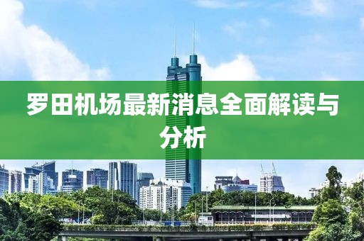 罗田机场最新消息全面解读与分析