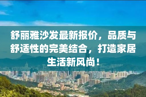 舒丽雅沙发最新报价，品质与舒适性的完美结合，打造家居生活新风尚！