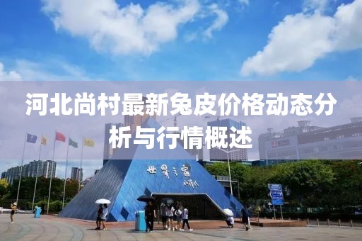 河北尚村最新兔皮价格动态分析与行情概述