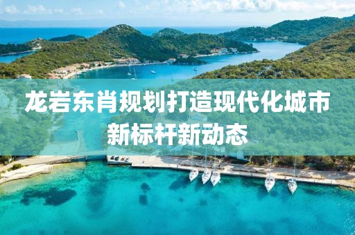 龙岩东肖规划打造现代化城市新标杆新动态