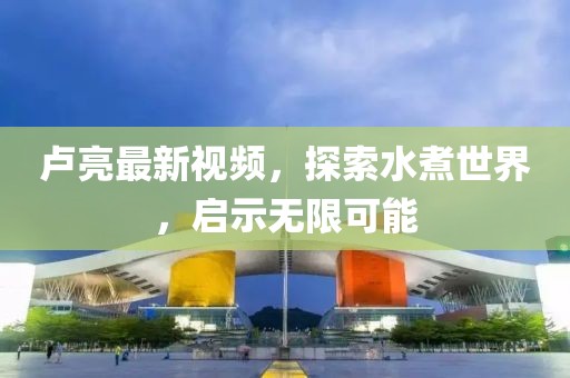 卢亮最新视频，探索水煮世界，启示无限可能