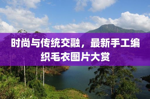 时尚与传统交融，最新手工编织毛衣图片大赏