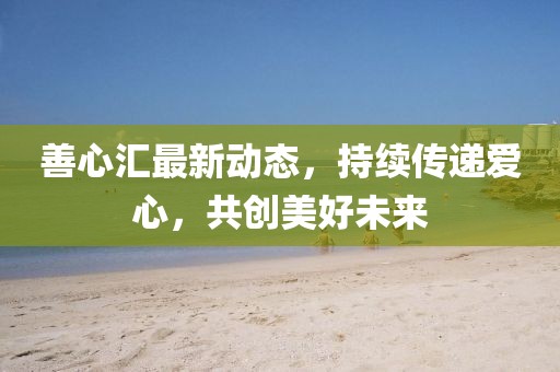 善心汇最新动态，持续传递爱心，共创美好未来