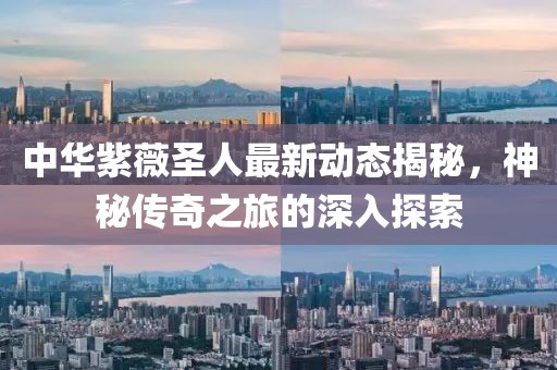 中华紫薇圣人最新动态揭秘，神秘传奇之旅的深入探索