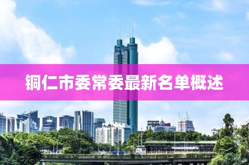 铜仁市委常委最新名单概述
