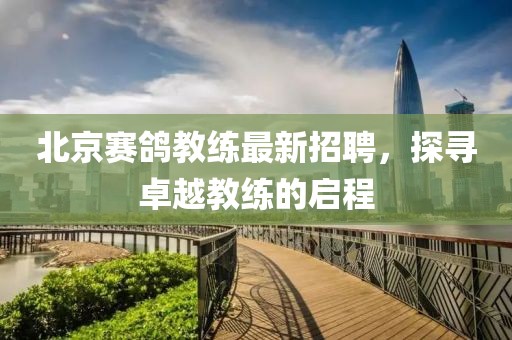 北京赛鸽教练最新招聘，探寻卓越教练的启程