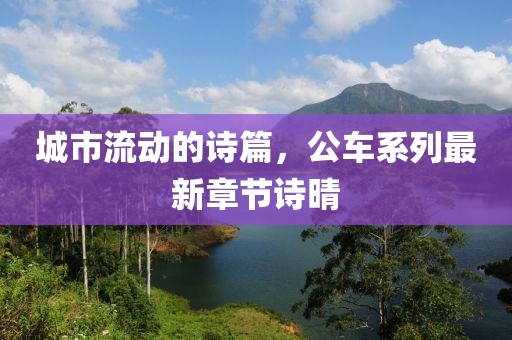 城市流动的诗篇，公车系列最新章节诗晴