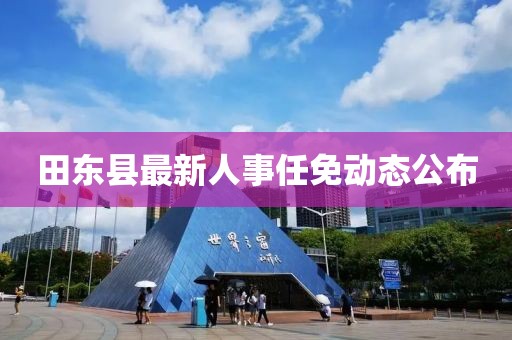 田东县最新人事任免动态公布