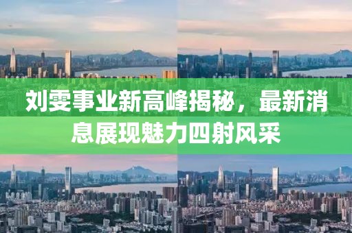 刘雯事业新高峰揭秘，最新消息展现魅力四射风采