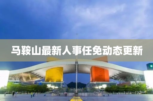 马鞍山最新人事任免动态更新