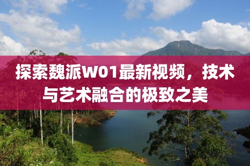 探索魏派W01最新视频，技术与艺术融合的极致之美