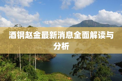 酒钢赵金最新消息全面解读与分析