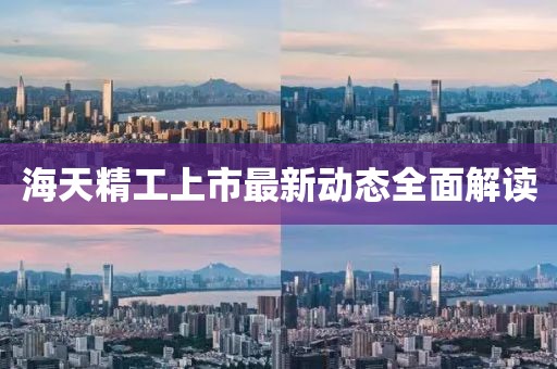 海天精工上市最新动态全面解读