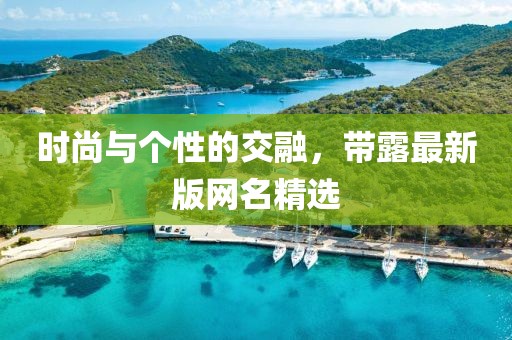 时尚与个性的交融，带露最新版网名精选