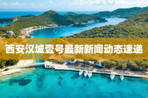 西安汉城壹号最新新闻动态速递