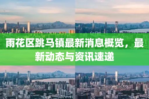 雨花区跳马镇最新消息概览，最新动态与资讯速递