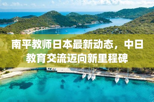 南平教师日本最新动态，中日教育交流迈向新里程碑