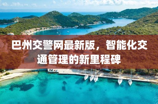 巴州交警网最新版，智能化交通管理的新里程碑
