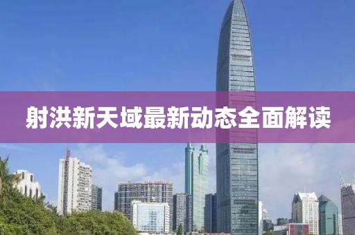 射洪新天域最新动态全面解读