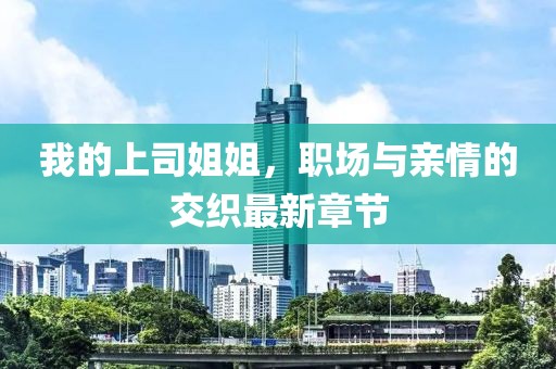 我的上司姐姐，职场与亲情的交织最新章节